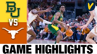 #11 Baylor vs #10 Texas | 2023 College Basketball Highlights