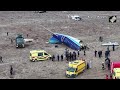 russia bound azerbaijan flight j2 8243 crashes in kazakhstan over 60 passengers and crew onboard