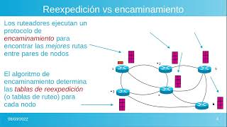 Reexpedición vs encaminamiento