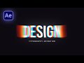 RGB Typography Animation in After Effects | Typography Motion Graphics After Effects Tutorial