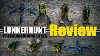 NEW LUNKER HUNT DRAGONFLY, COMPACT FROG \u0026 PROP SERIES REVIEW