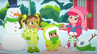 Cute Snowman - Strawberry Shortcake Berry in the Big City | Season 3 | WildBrain Happy