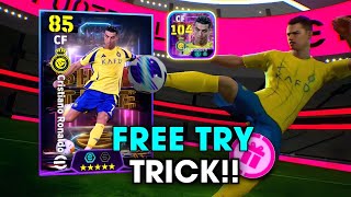 Trick To Get 104 Rated Show Time Cristiano Ronaldo In eFootball 2025 Mobile | Showtime ronaldo trick