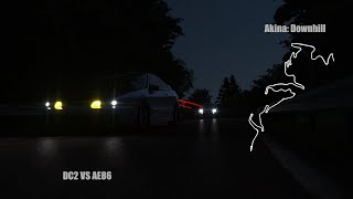 Akina Touge Race