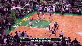 21. Kobe Bryant TOUGH Game Winning Shot over Ray Allen - Lakers vs Celtics January 31, 2010
