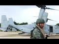 us marines massive arrive super stallions u0026 ospreys during military exercise in the philippines