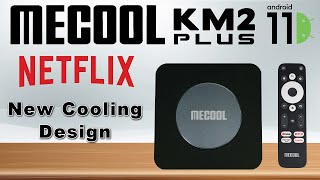 Mecool KM2 Plus Certified Netflix TV Box - Cooling Redesigned