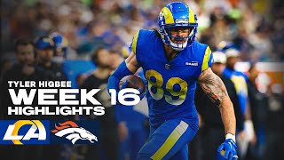 Highlights: Rams TE Tyler Higbee's Best Plays From His 2-Touchdown Game vs. Broncos