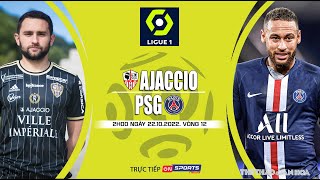 [SOI KÈO BÓNG ĐÁ] Ajaccio vs PSG (2h00 ngày 22/10) trực tiếp On Sports News. Vòng 12 Pháp Ligue 1