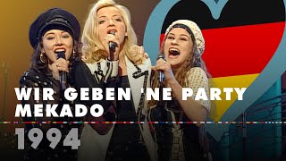 WIR GEBEN 'NE PARTY – MEKADO (Germany 1994 – Eurovision Song Contest 4K)