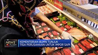 Menteri Rini Tunjuk Tiga Perusahaan untuk Impor Daging Sapi