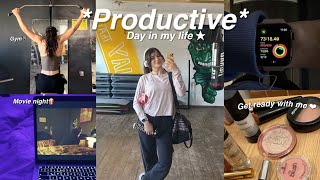 *productive*day in my life✨|دوزو النهار معايا🙇🏻‍♀️(مشيت لاصال،بيرمي🚗،دوشت لكلابي🦮❤️..)