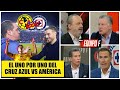 BUEN DEBATE Alarcón, Gómez Junco, Paco Gabriel y Peláez deshojan el CRUZ AZUL vs AMÉRICA | Equipo F