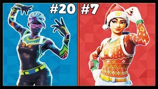 ranking every uncommon skin from worst to best fortnite battle royale - ranking every skin in fortnite