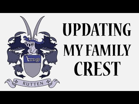 Redrawing the Rutten Coat of Arms in VECTOR Redrawing the Rutten Coat of Arms in VECTOR