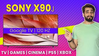 Sony X90j Smart TV | Sony Bravia XR X90j is best for PS5, Xbox, Cinema & Games | Hindi