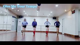 Give Me Your Tempo-Line Dance(Demo)/Improver/현라인댄스