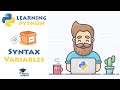 VARIABLES in Python (Syntax, Create, Data Types, Variable Scope) - Python Tutorial for Beginners
