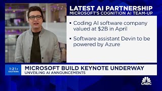 Microsoft unveils new AI features at keynote event