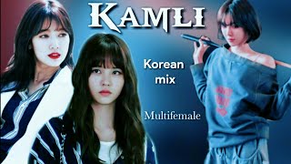 Kamli || multifemale || korean mix || women fight special👊||