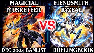 Magical Musketeer Fiendsmith  vs Fiendsmith Ryzeal Dueling Book