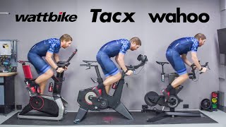 Indoor Smart Bike Showdown: Wahoo KICKR Bike vs Tacx NEO Bike vs Wattbike Atom