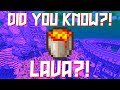 Did you know?! LAVA ? Hypixel Skyblock #Shorts