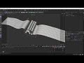 how to create the new microsoft365 ribbons in cinema 4d ribbons deformer project included