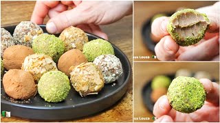 les truffes recette simple et facile | وصفة تروف سهلة و بسيطة