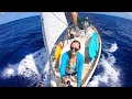 Testing A DIY BOOMLESS & SELF TACKING Staysail Setup | Sailboat Story 240