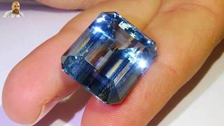 SOLD - 36.48 ct GIA Certified Aquamarine GIAAQ0002