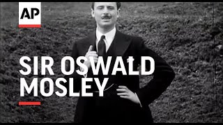 Sir Oswald Mosley Speaks on Unemployment.  The Cause of His Resignation.