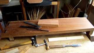 Demonstration video of the planing bench