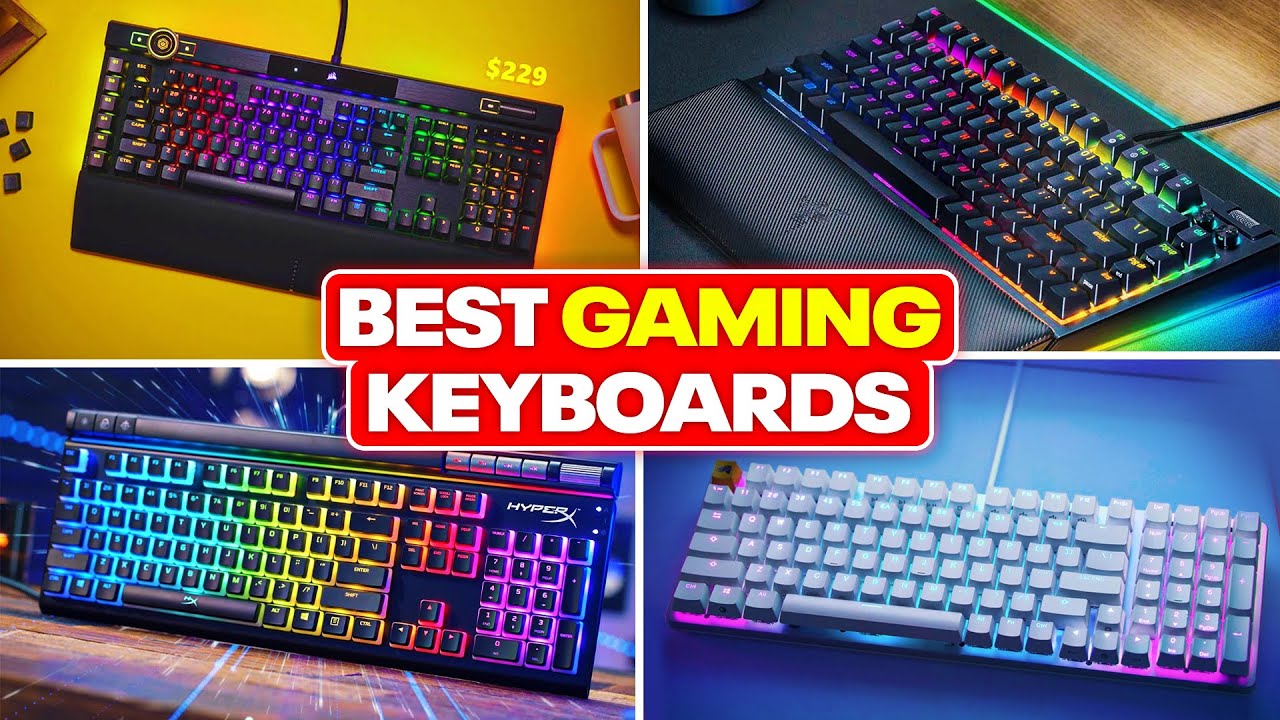 Top 10 Gaming Keyboards Of 2024! ⌨️ - YouTube