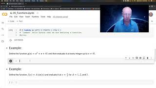 Python Video 05a: Functions and Lambda Functions