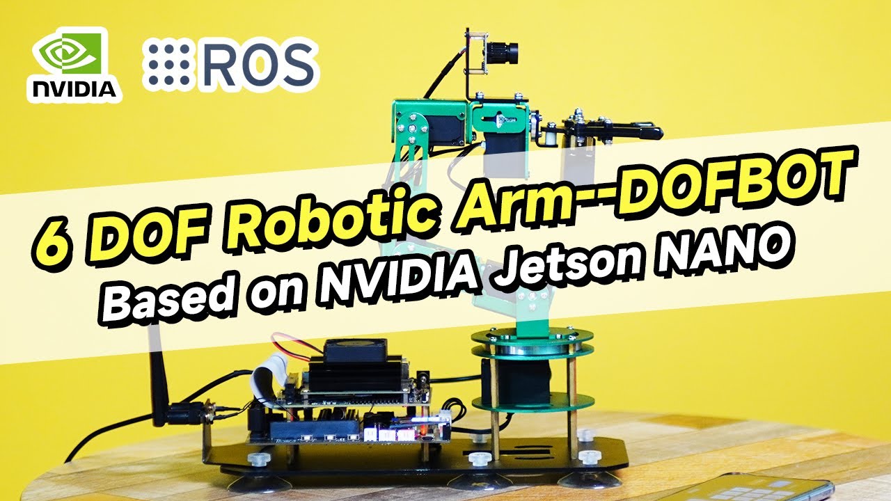 Yahboom DOFBOT AI Vision Robotic Arm With ROS Python Programming For ...