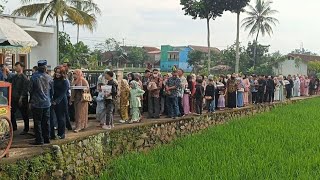 Mas kawin pernikahan 272.500 Perjuangan Pernikahan Melewati Pematang Sawah \u0026 Kolam