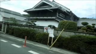 奈良交通(葛城)31系統(廃止)橿原神宮駅→(郡界橋経由)近鉄御所駅行き　車窓