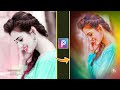 PicsArt glowing Oil painting photo editing tutorial // Smudge Photo Editing Tutorial toolwiz