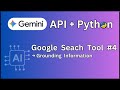 Gemini AI with Google Search Tool | Real-Time Information using Python (GenAI Tutorial)