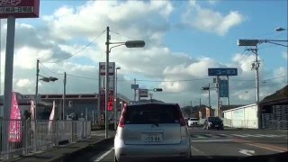 【淡路島の道】　旧淡路フェリー乗り場（ホテルアナガ）への道・1/2