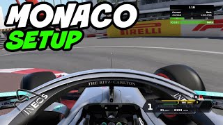 F1 2020 MONACO HOTLAP + SETUP (1:08.108)