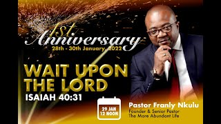 SETTLE TO WAIT UPON THE LORD by Pastor Franly Nkulu | The House Of Refuge Global