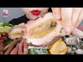 asmr raw seafood 고등어 돌멍게 해삼 참치 개불 멍게 손질 tuna sea pineapple sea cucumber eating sounds mukbang회먹방