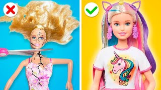 A Barbie Está Viva? | Transformação Total| Truques e Acessórios Fantásticos para Bonecas no Gotcha!