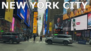 New York City | Driving in Manhattan, NYC #2   | 4K 120 fps |