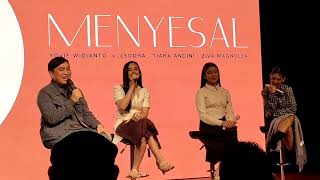 Download Konferensi Pers Launching Single Menyesal Yovie Widianto Bersama Lyodra, Tiara Andiri, Ziva Magnolya mp3