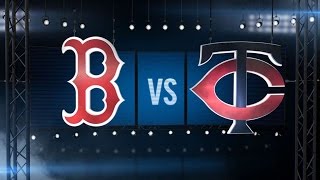 6/11/16: Red Sox bulldoze through Twins in 15-4 win