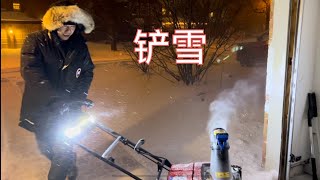 多伦多的雪|海外旅居生活Vlog|加拿大|喂松鼠