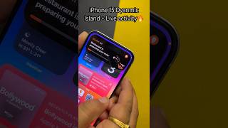 iPhone 15 | Dynamic Island | Live activity | Swiggy | Order Updates |